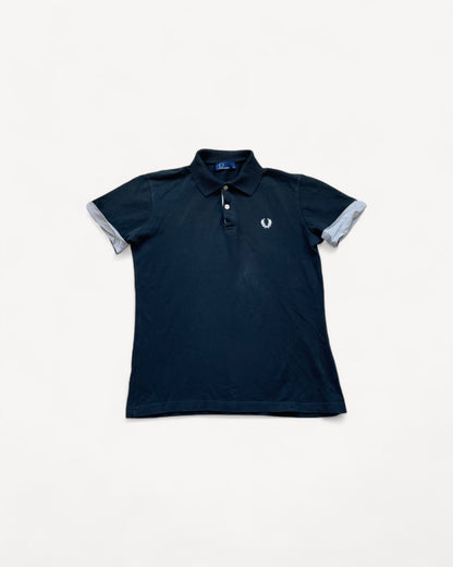 FRED PERRY POLO SHIRT BLACK (S)