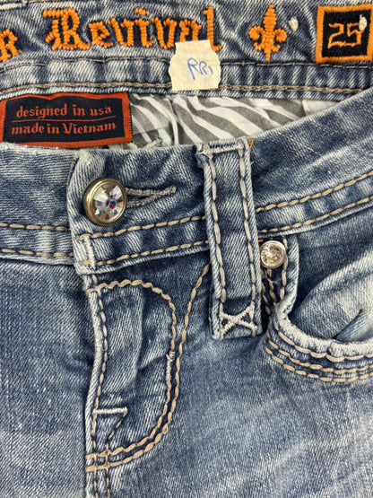 ROCK REVIVAL JEANS W25 L32 #RR1