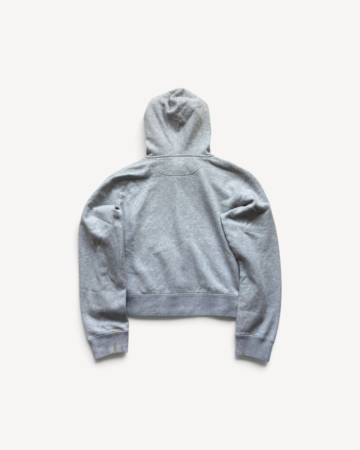 RALPH LAUREN GREY ZIP UP HOODIE (S)