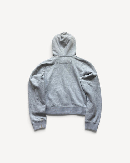 RALPH LAUREN GREY ZIP UP HOODIE (S)