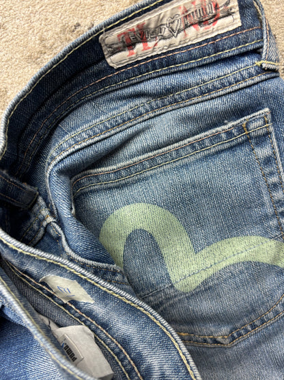 EVISU JEANS W26 L30 #E1