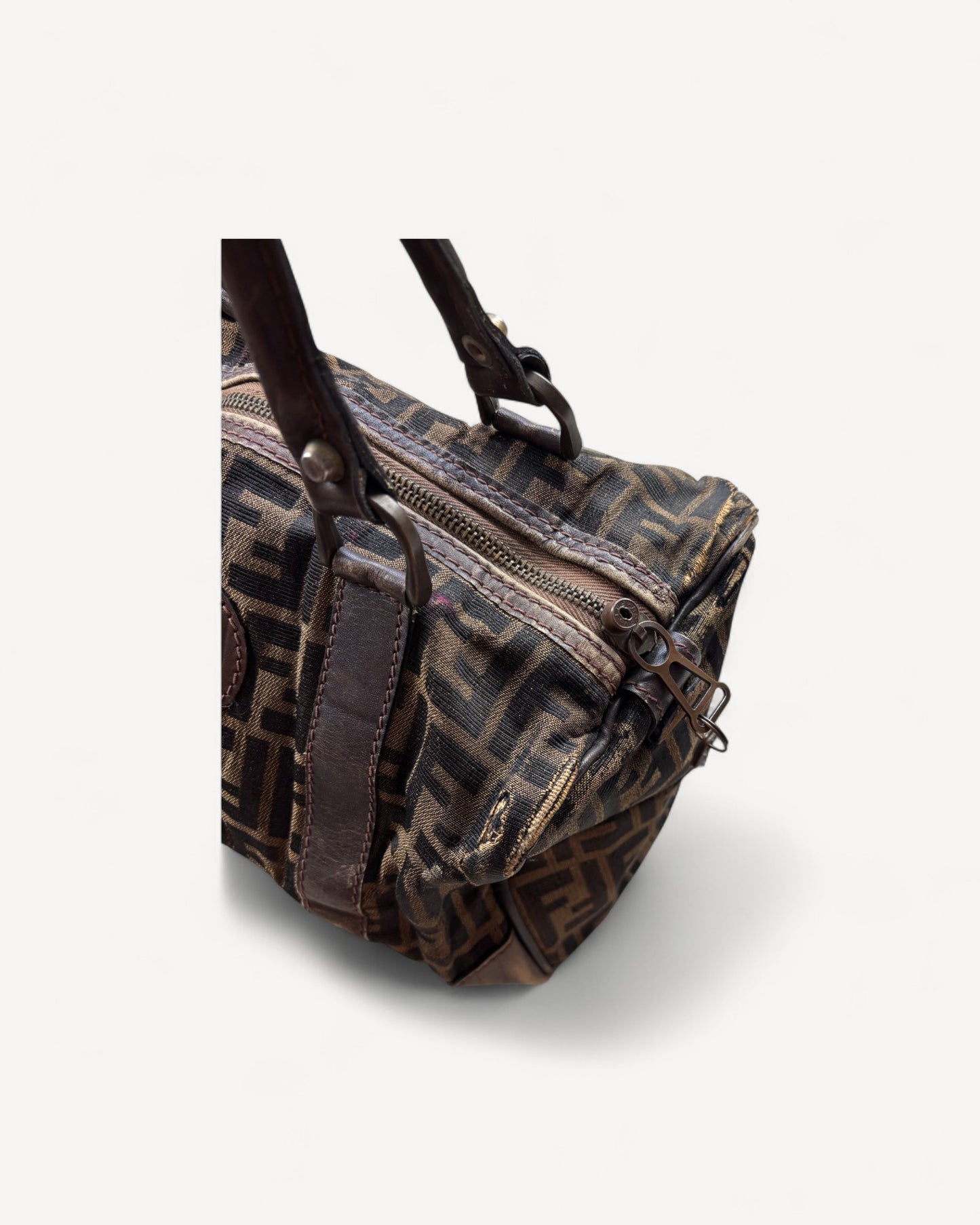 FENDI BOSTON MONOGRAM BAG