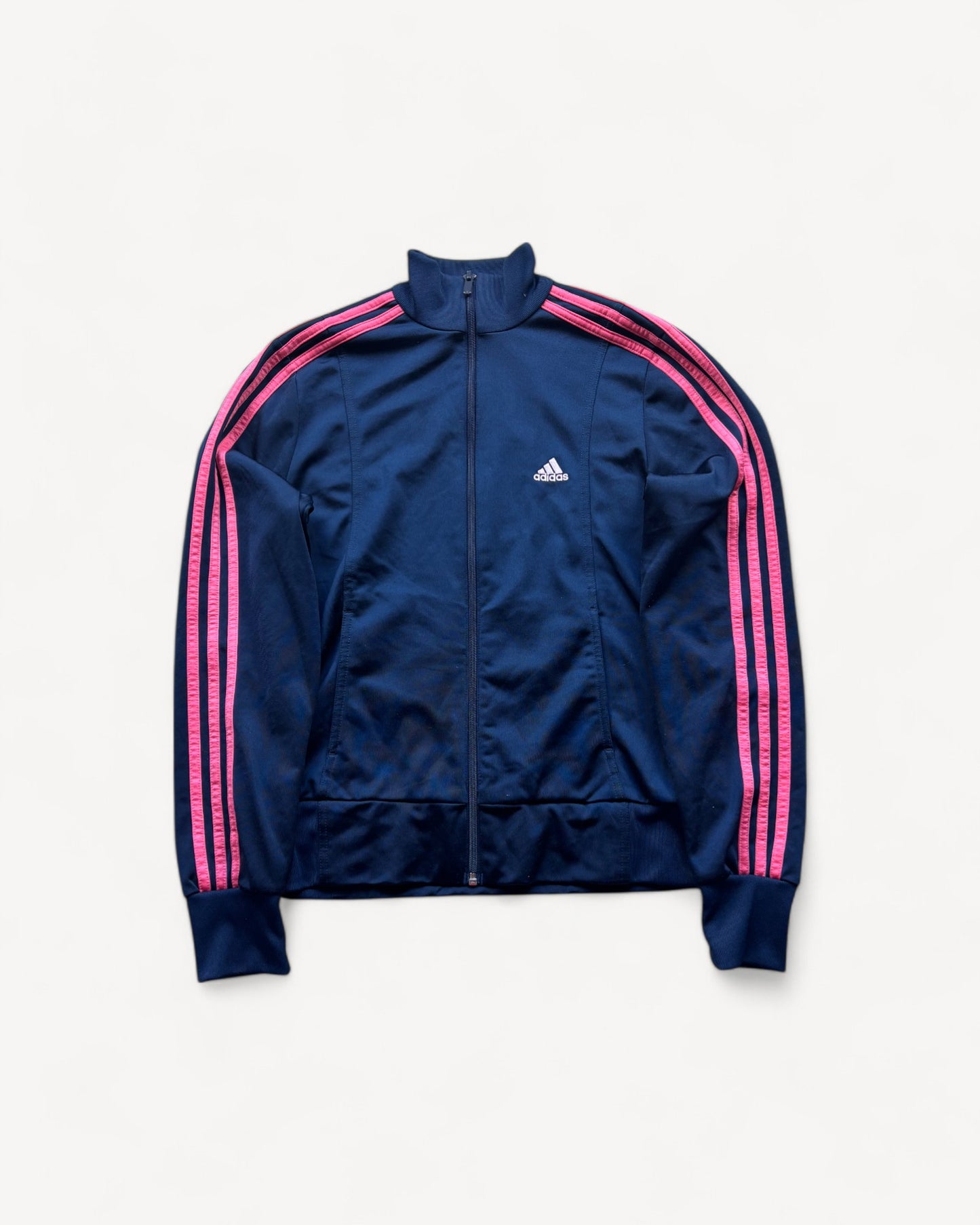 ADIDAS PINK ZIP UP VEST (S)