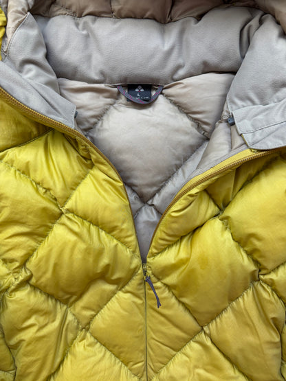 MONTBELL YELLOW PUFFER JACKET (M)