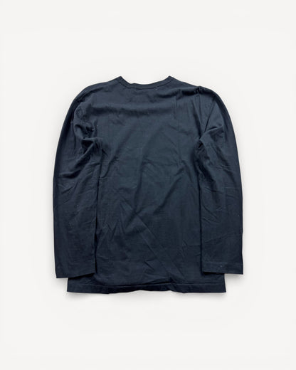 CDG PLAY BLACK LONGSLEEVE (XL)