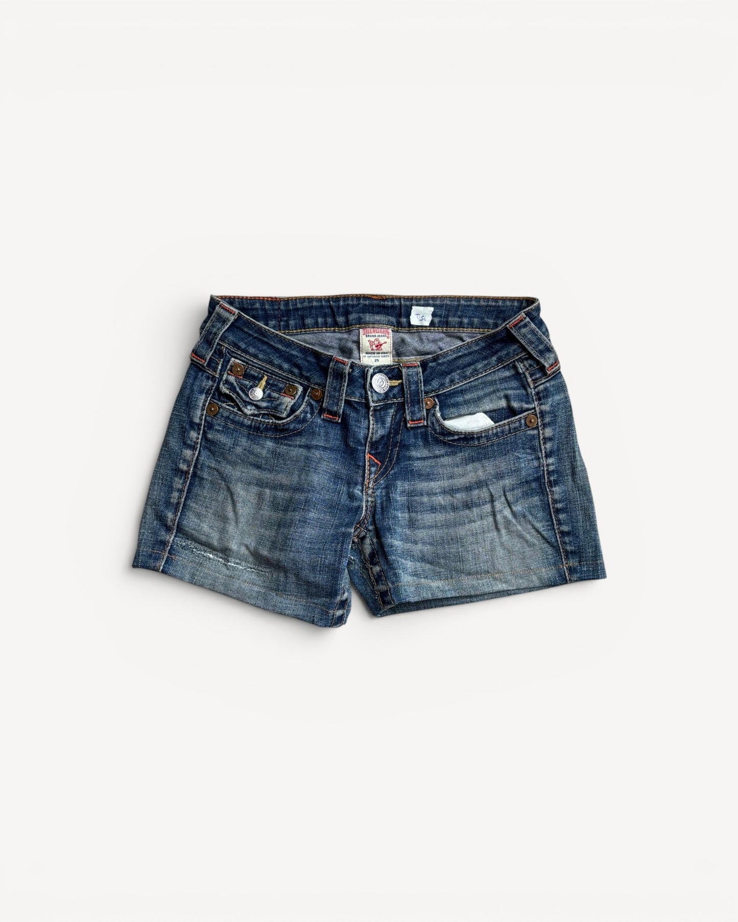 TRUE RELIGION HOT PANT W25 #S6