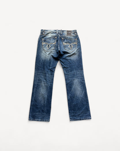 ROCK REVIVAL JEANS W36 L34 #RR15