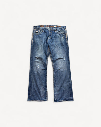 ROCK REVIVAL JEANS W40 L34 #RR25