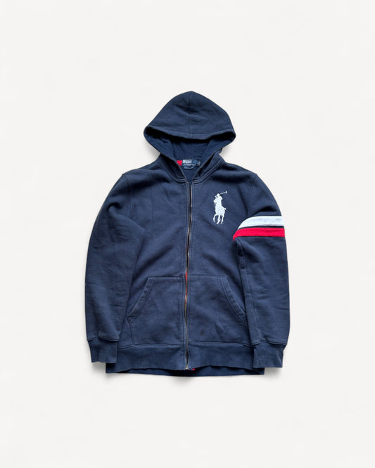 RALPH LAUREN ZIP UP HOODIE (L)