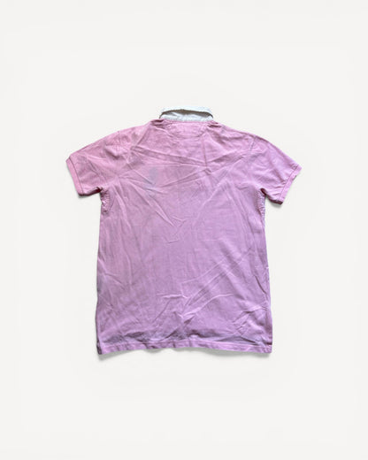 RALPH LAUREN POLO SHIRT PINK (L)