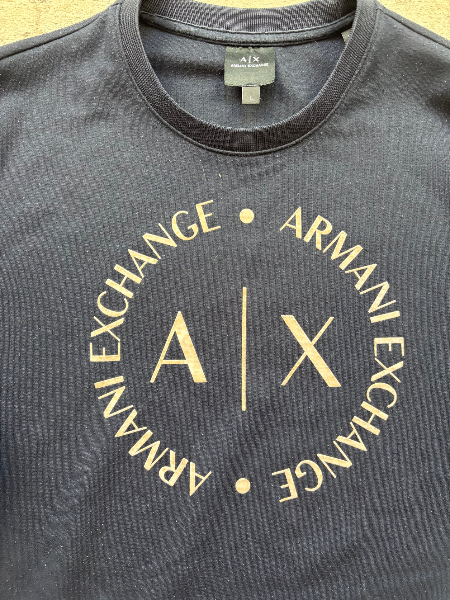 ARMANI BLACK SWEATER (L)