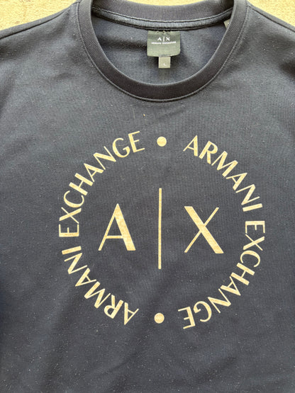 ARMANI BLACK SWEATER (L)