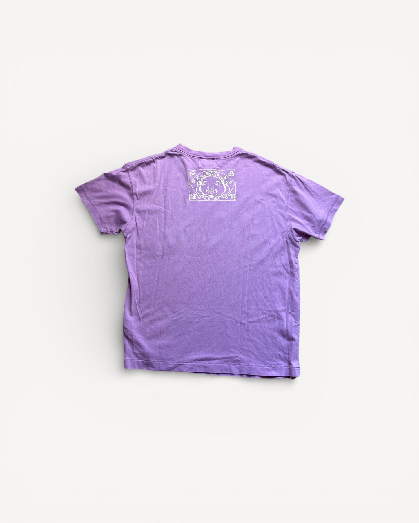 EVISU PURPLE T-SHIRT (L)