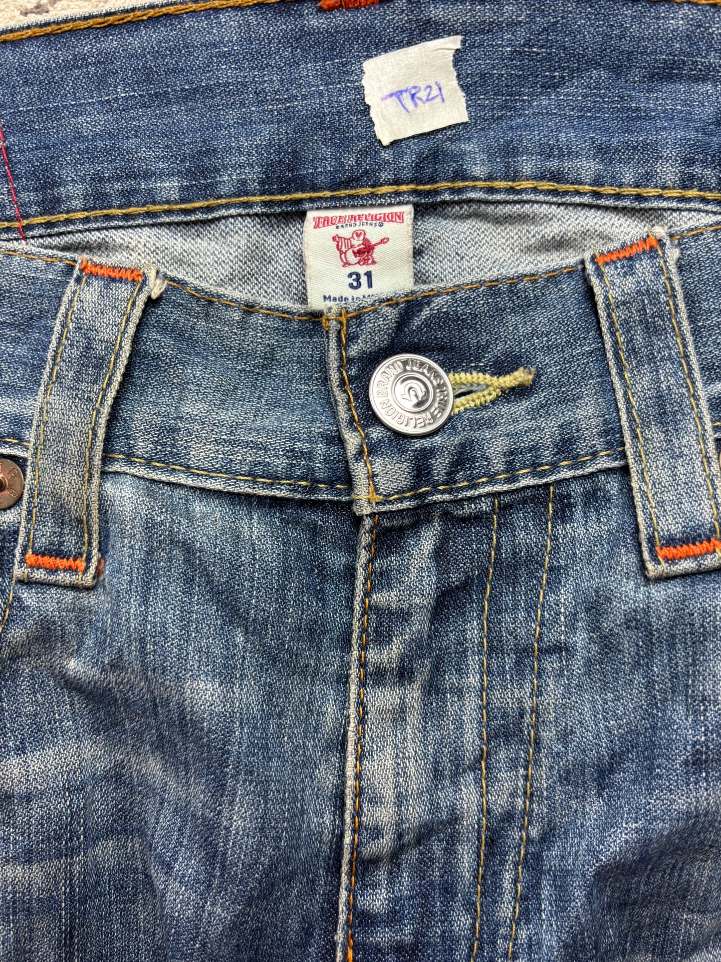 TRUE RELIGION JEANS W31 L34 #TR21