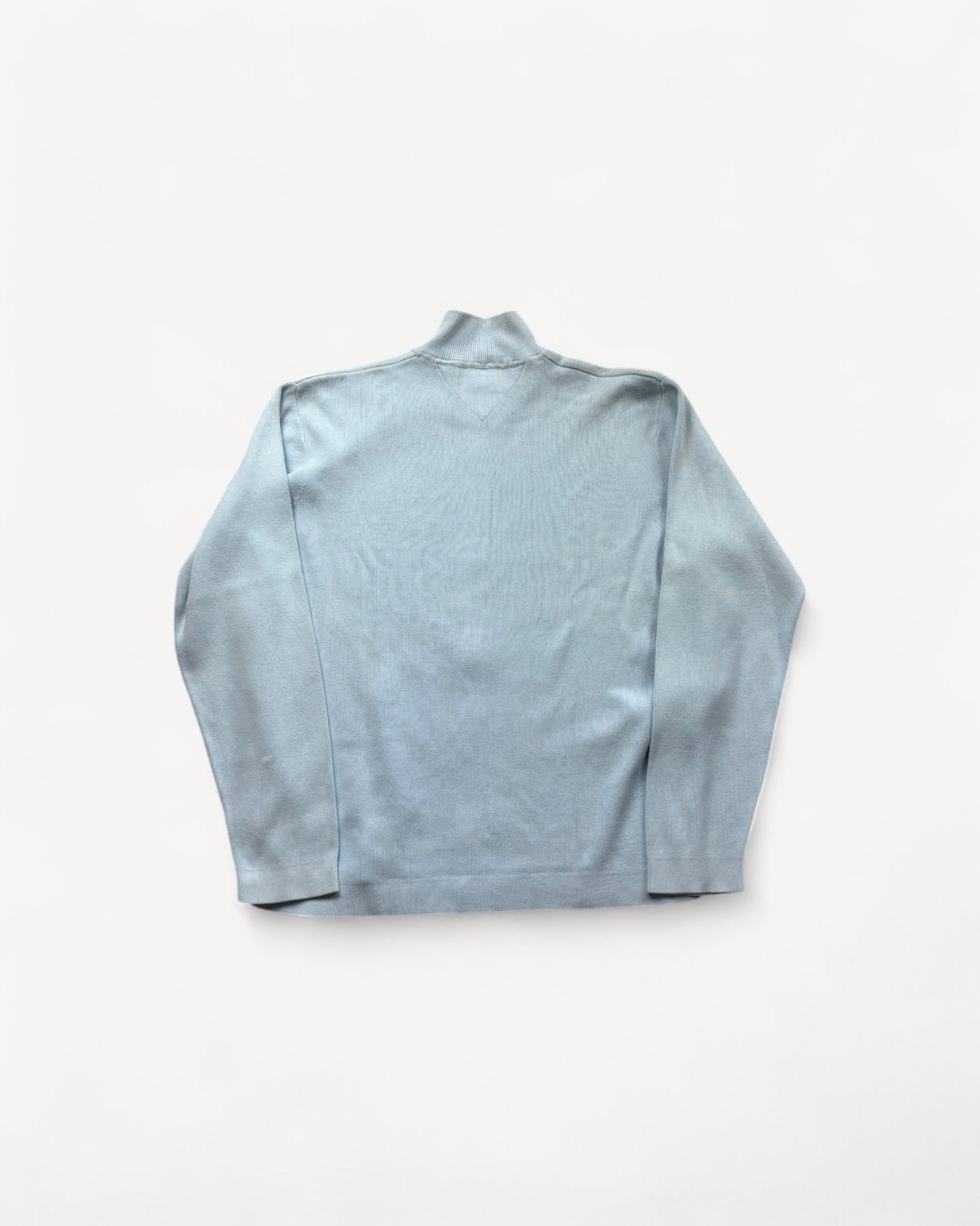 HILFIGER BABYBLUE ZIP UP KNIT (L)