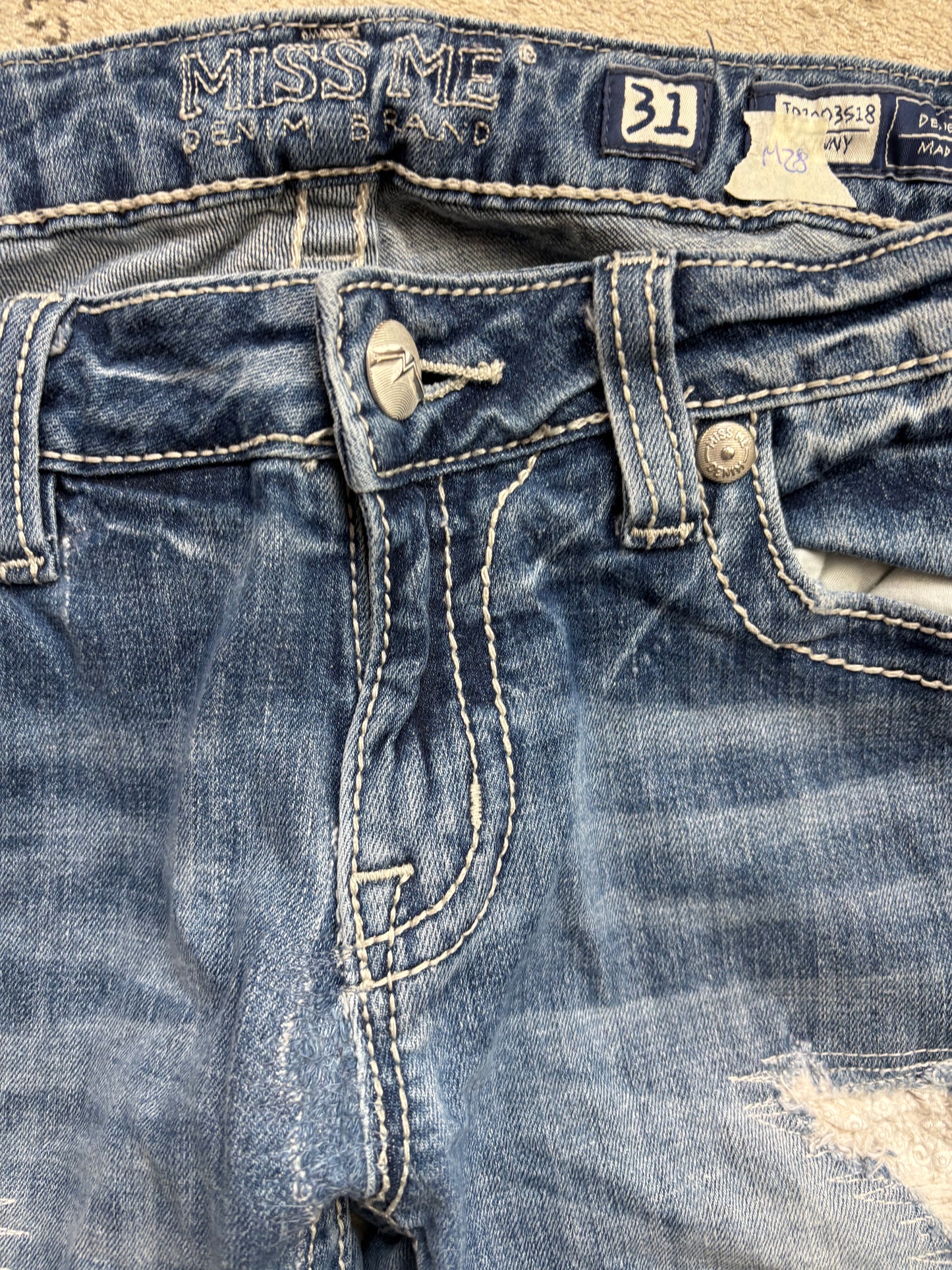 MISS ME JEANS W31 L32 #M28
