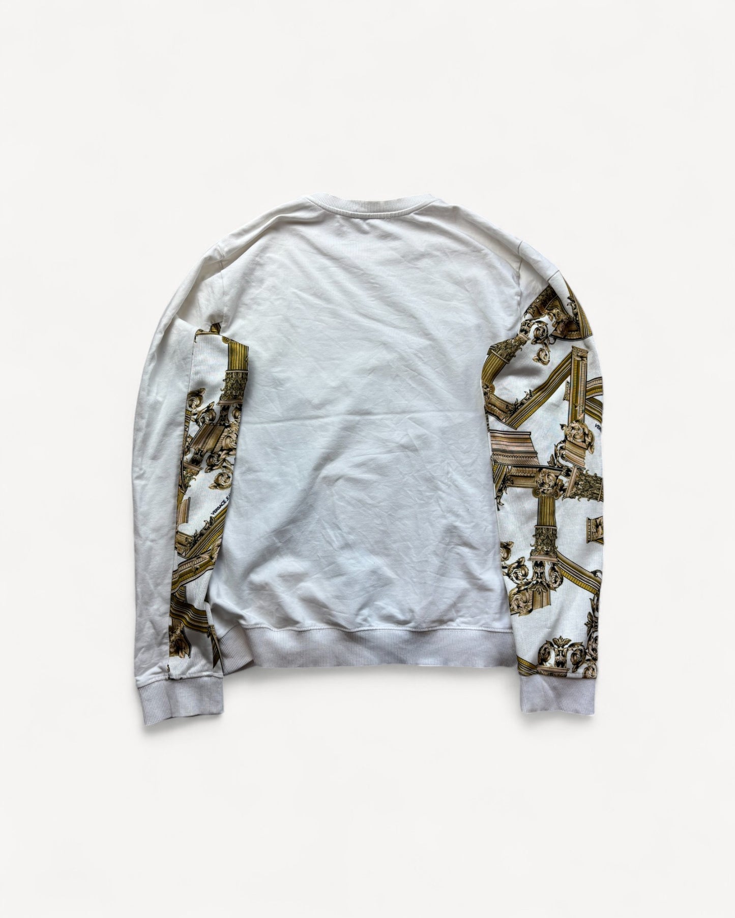 VERSACE WHITE SWEATER (M)