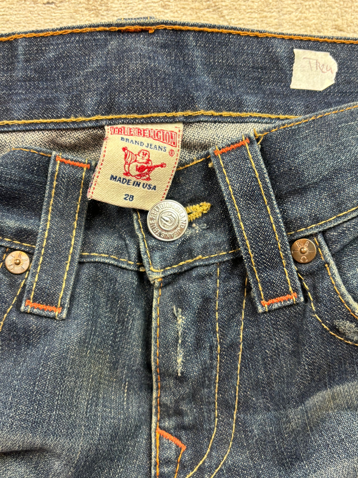 TRUE RELIGION JEANS W28 L32 #TR24