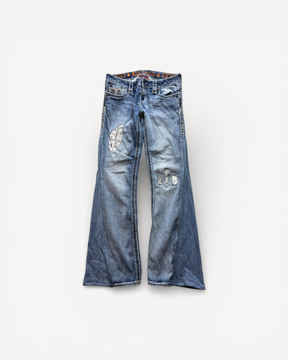 ROCK REVIVAL JEANS W27 L30 #RR1
