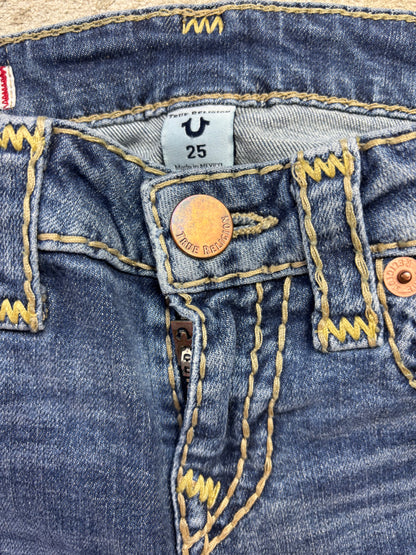 TRUE RELIGION JEANS W25 L32 #TR11