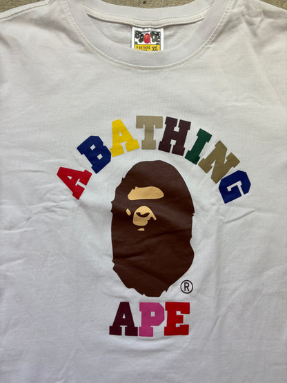BAPE WHITE T-SHIRT (L)