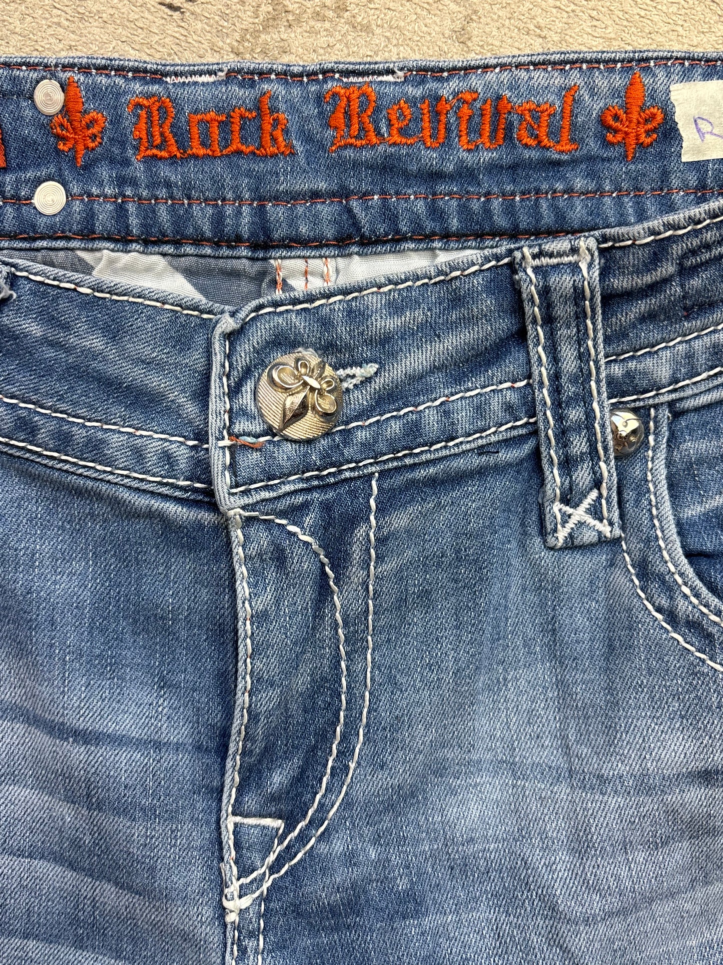 ROCK REVIVAL HOT PANT W30 #RS17