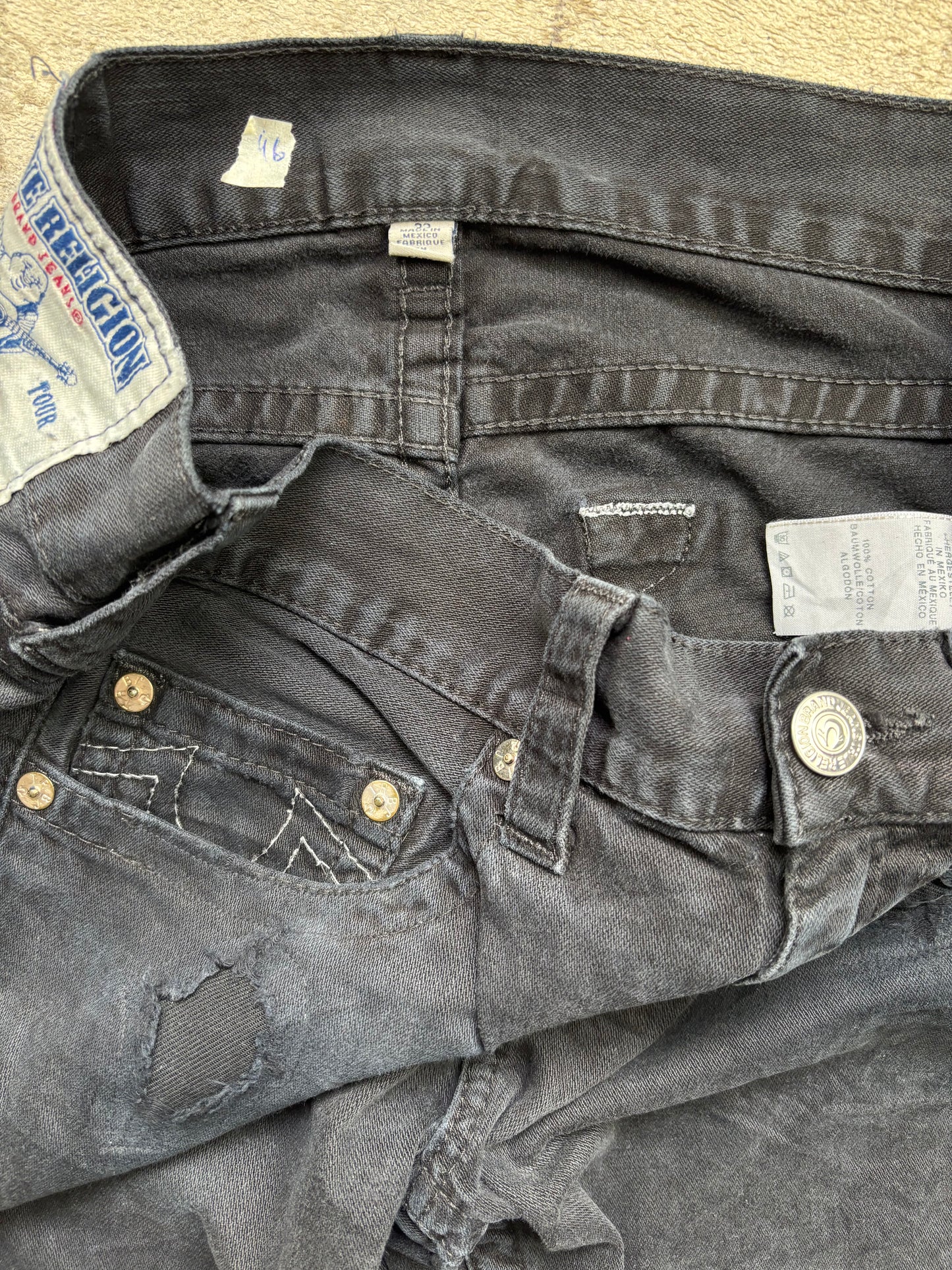 TRUE RELIGION JEANS W32 L34 #TR46