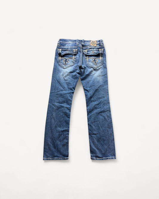 ROCK REVIVAL JEANS W34 L32 #RR33