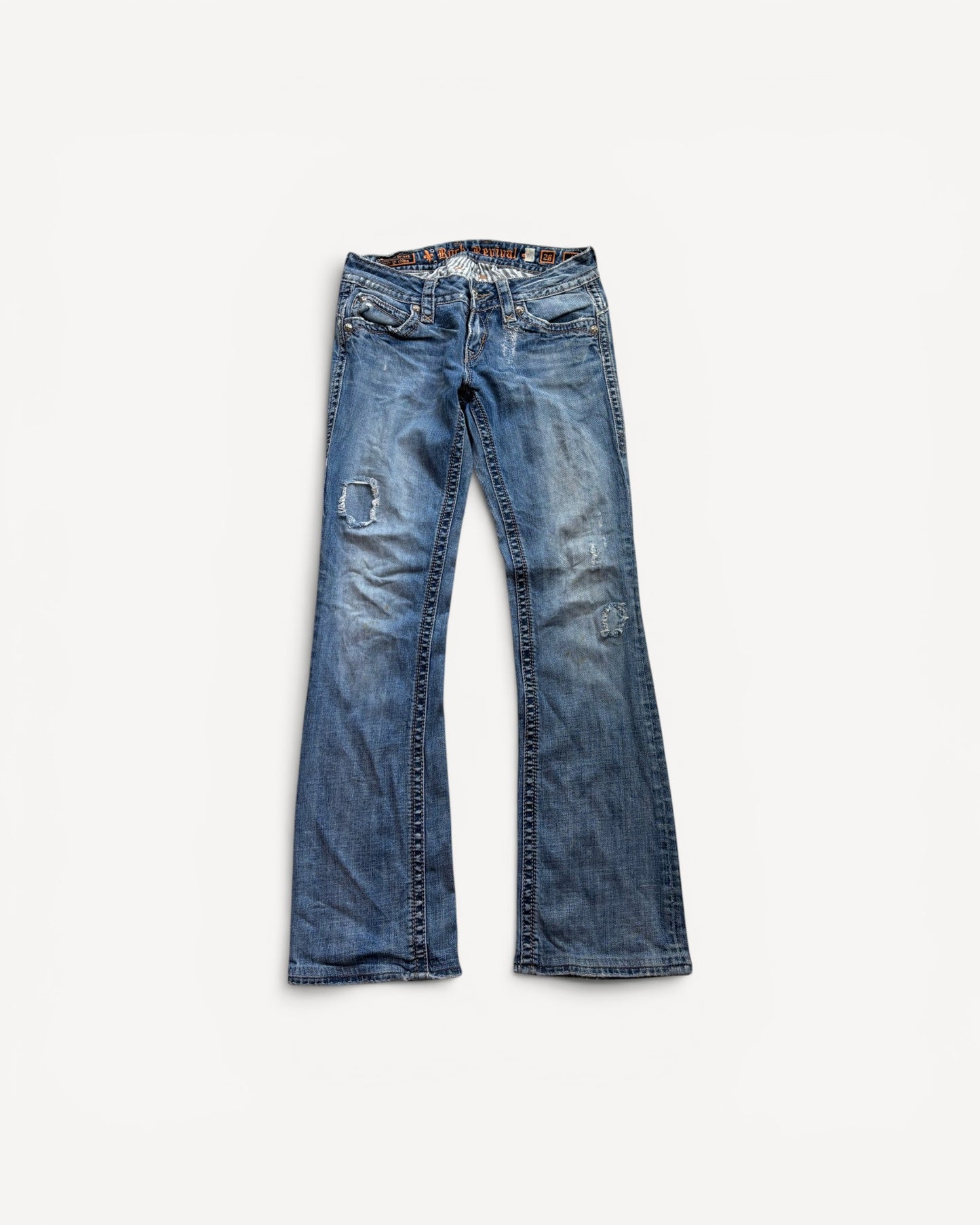 ROCK REVIVAL JEANS W28 L32 #RR3
