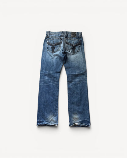 ROCK REVIVAL JEANS W36 L34 #RR54