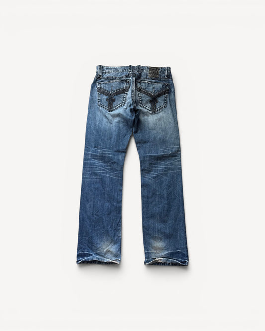 ROCK REVIVAL JEANS W36 L34 #RR54
