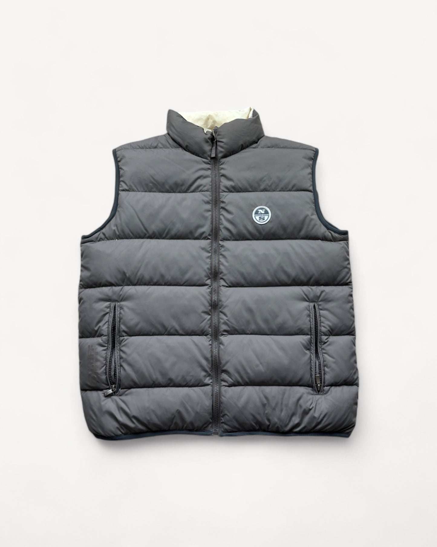 NORTH SAILS REVERSIBLE 2in1 PUFFER VEST (L)