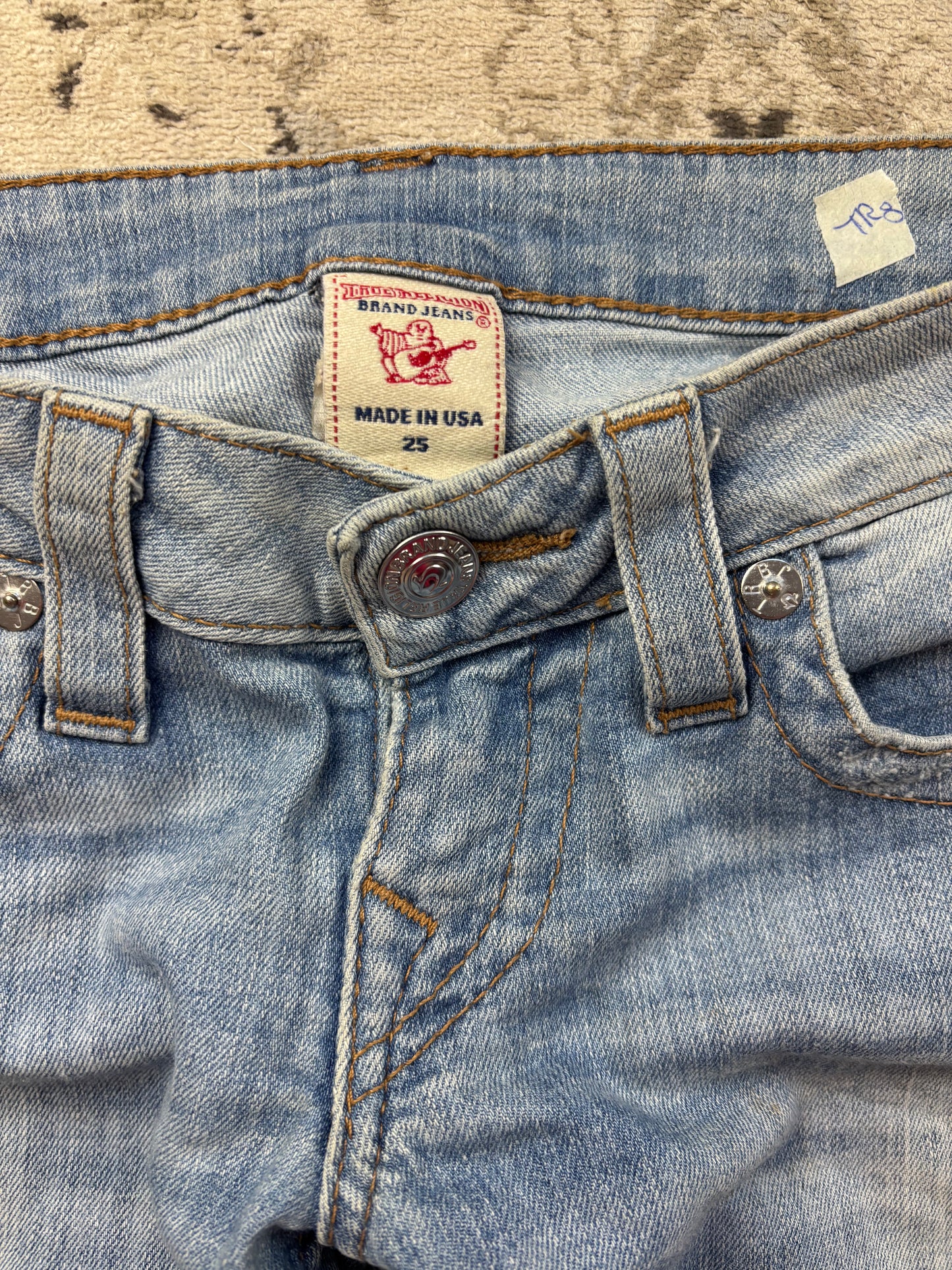 TRUE RELIGION JEANS W25 L32 #TR8