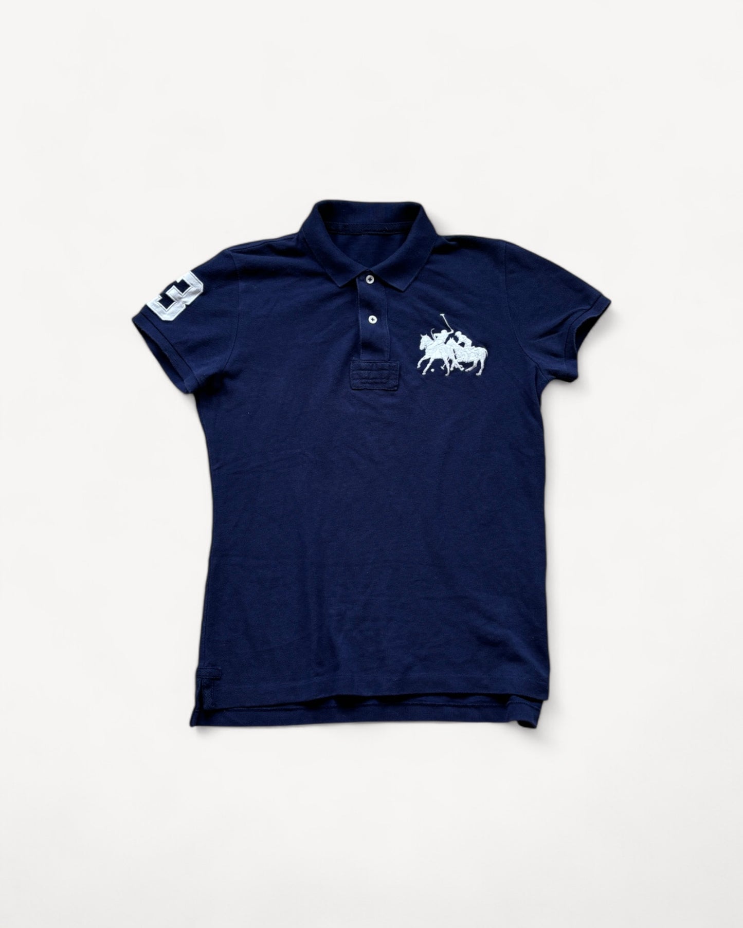 RALPH LAUREN POLO SHIRT NAVY (S)