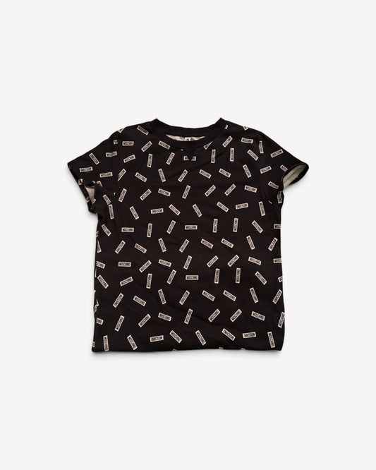 MOSCHINO MONOGRAM T-SHIRT (S)