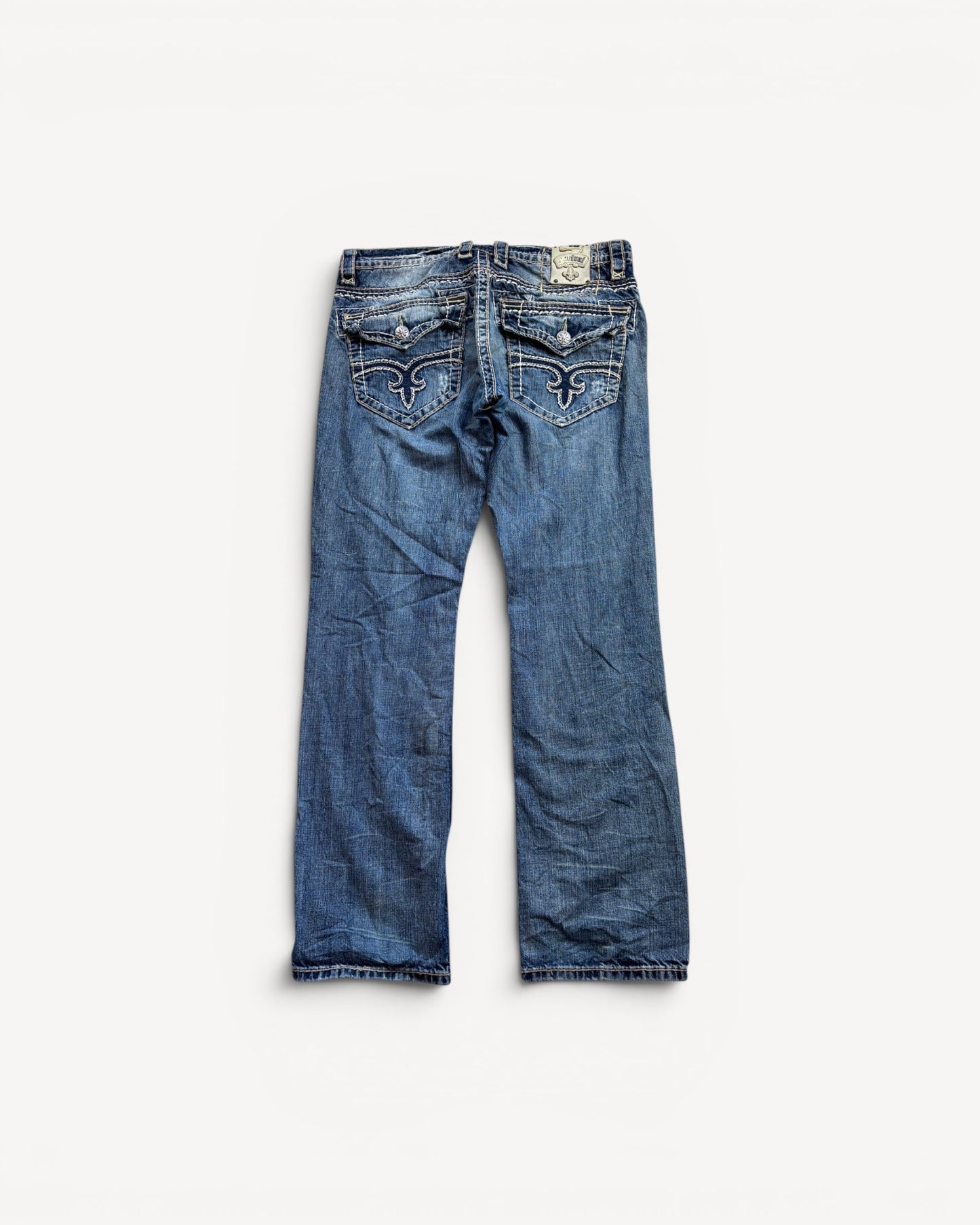 ROCK REVIVAL JEANS W34 L32 #RR41