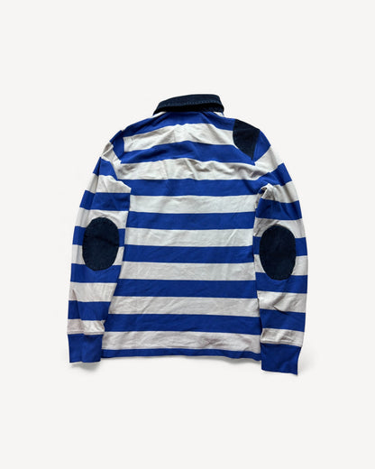 RALPH LAUREN LONGSL. POLO SHIRT STRIPED (M)