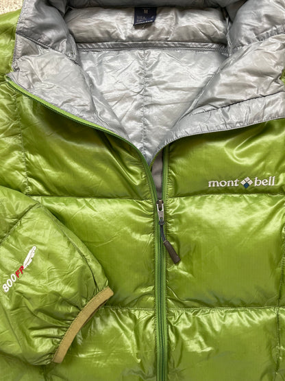 MONTBELL GREEN PUFFER JACKET (S)