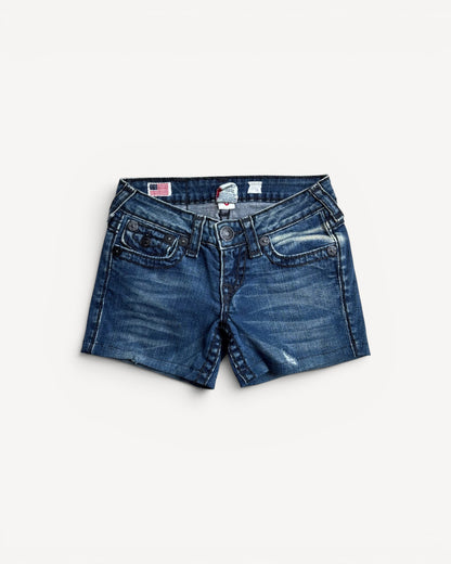 TRUE RELIGION HOT PANT W24 #S5