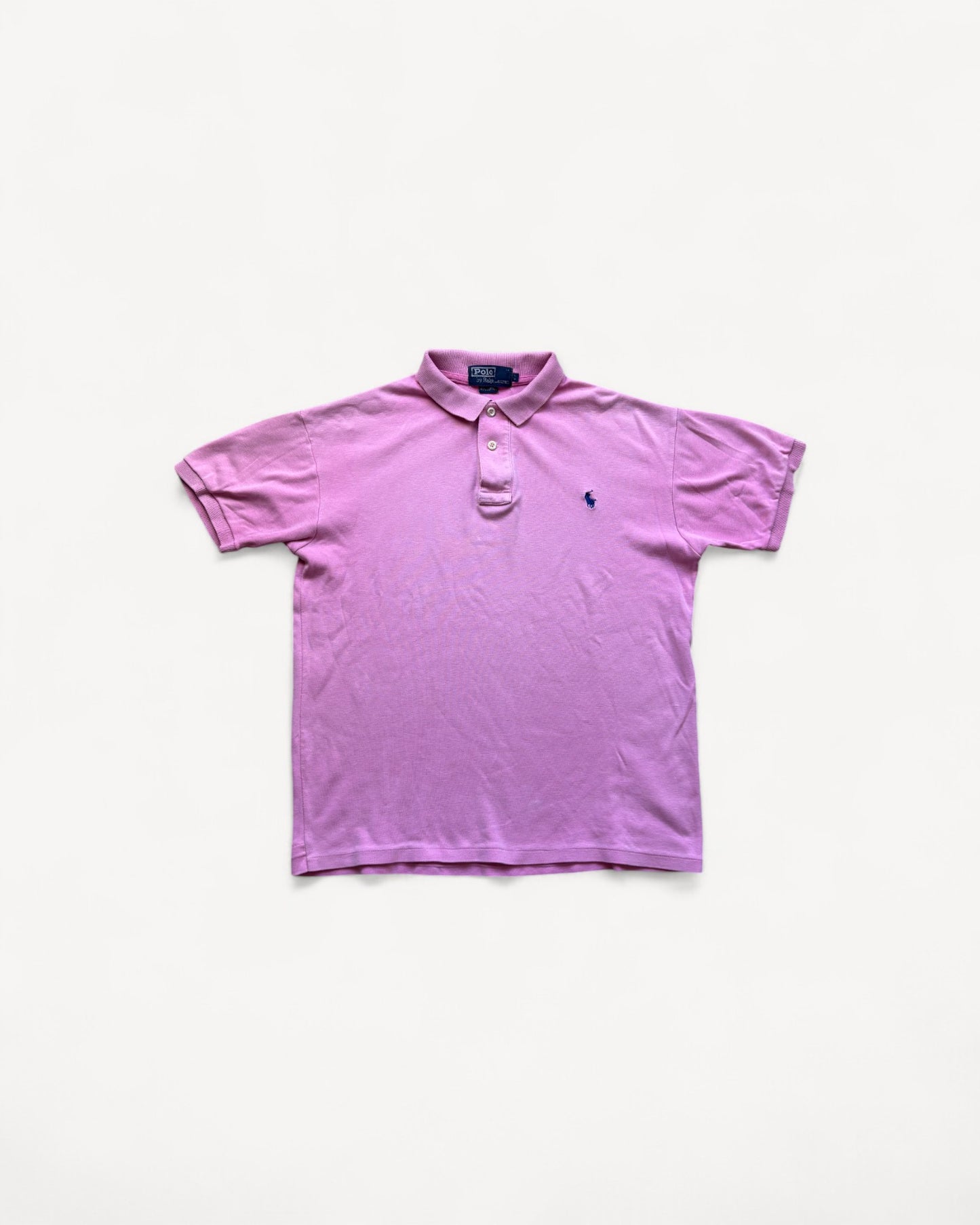 RALPH LAUREN POLO SHIRT PINK (S)