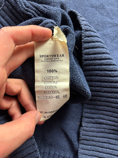 STONE ISLAND NAVY KNIT (L)