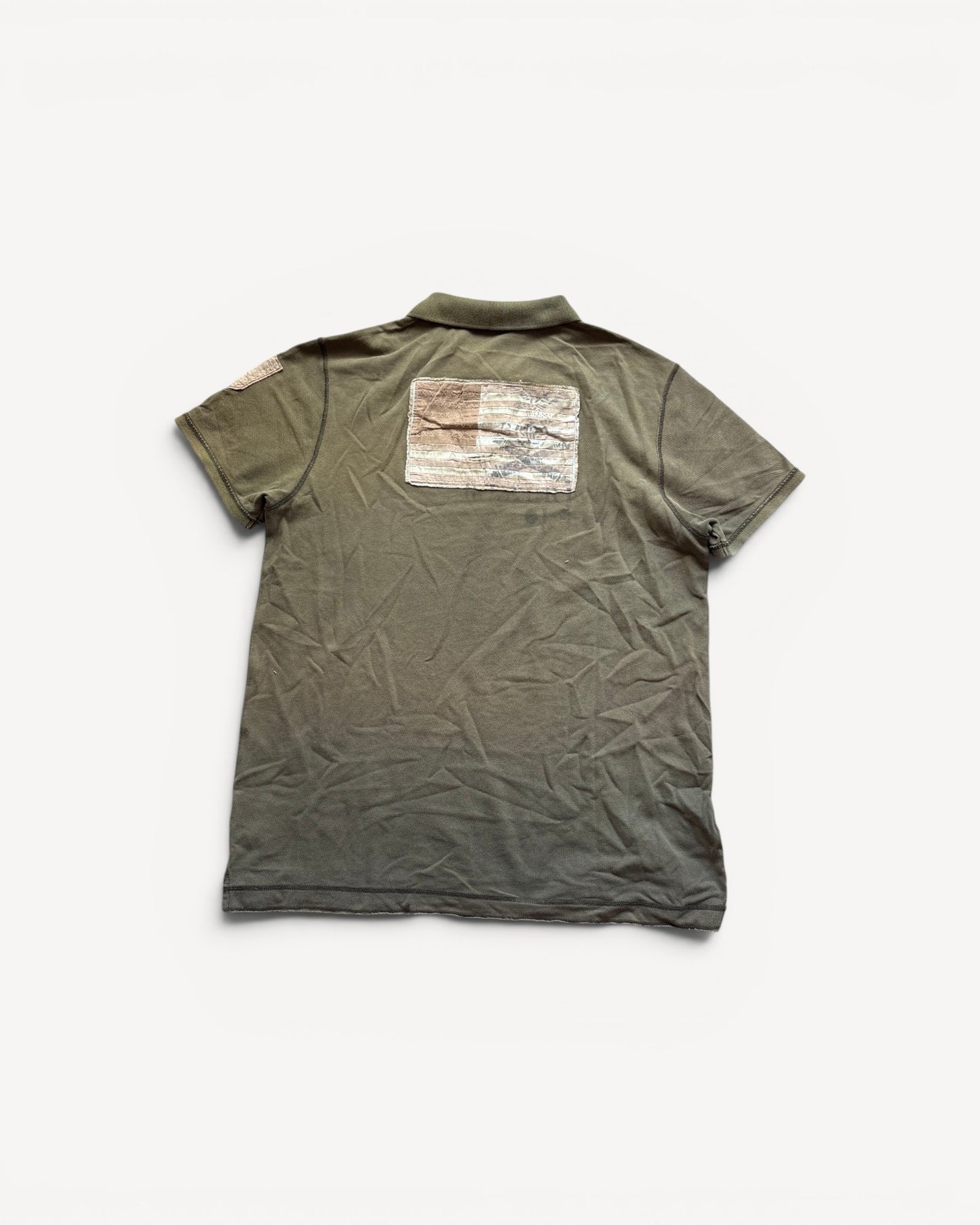 RALPH LAUREN POLO SHIRT GREEN (XL)