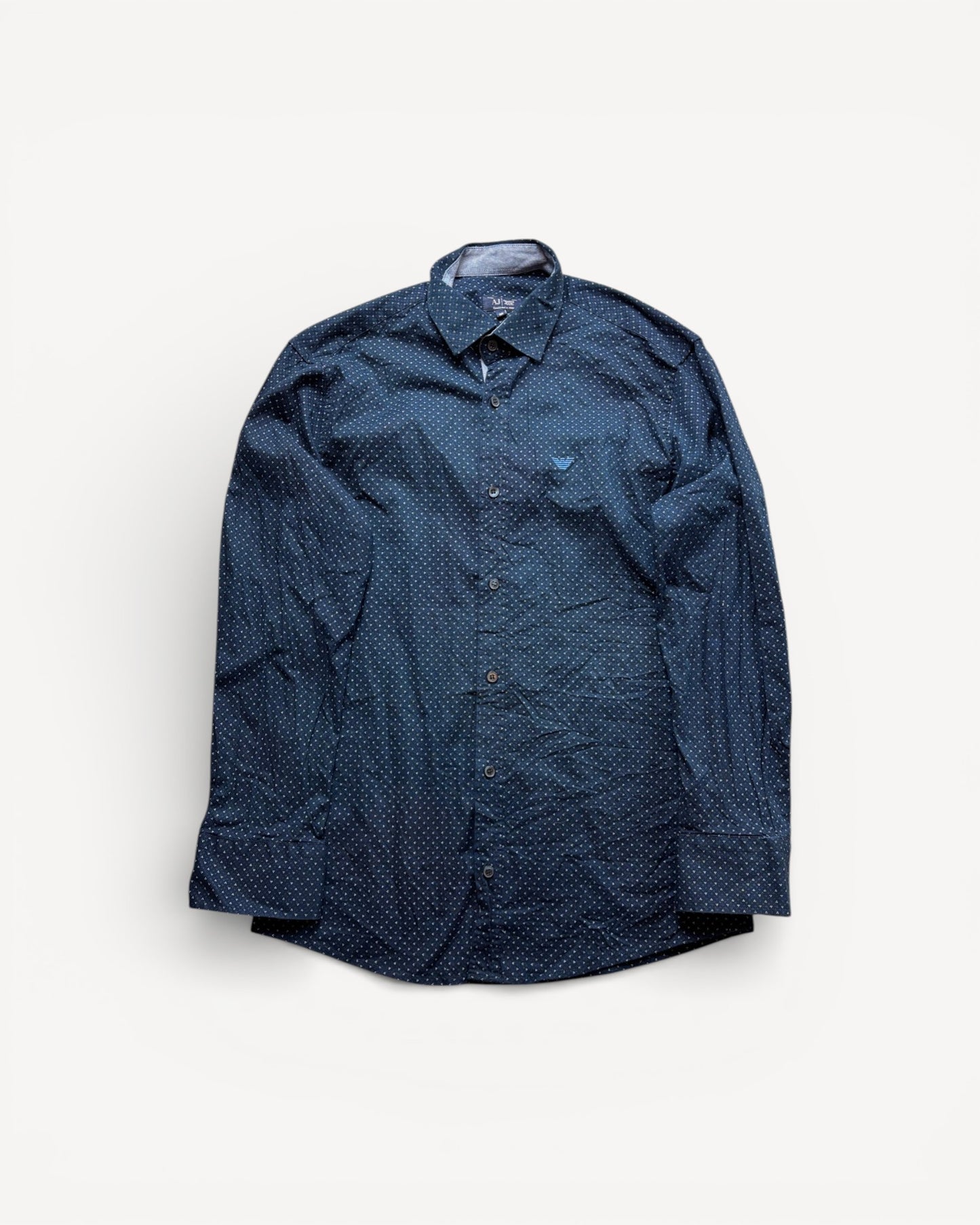 ARMANI NAVY SHIRT (M)