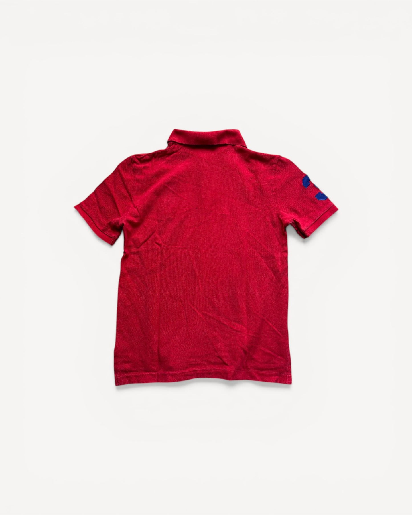 RALPH LAUREN POLO SHIRT RED (S)