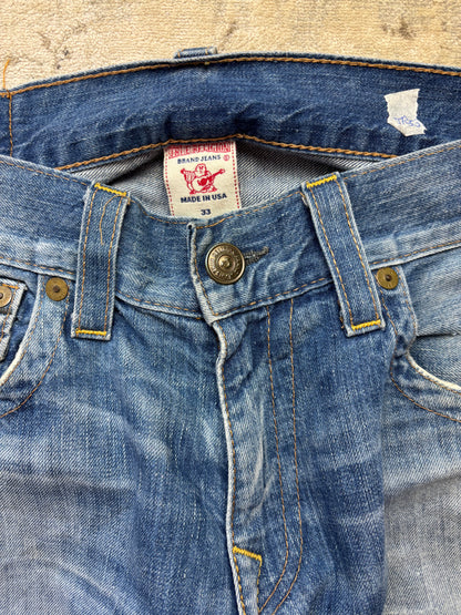 TRUE RELIGION JEANS W33 L32 #TR53