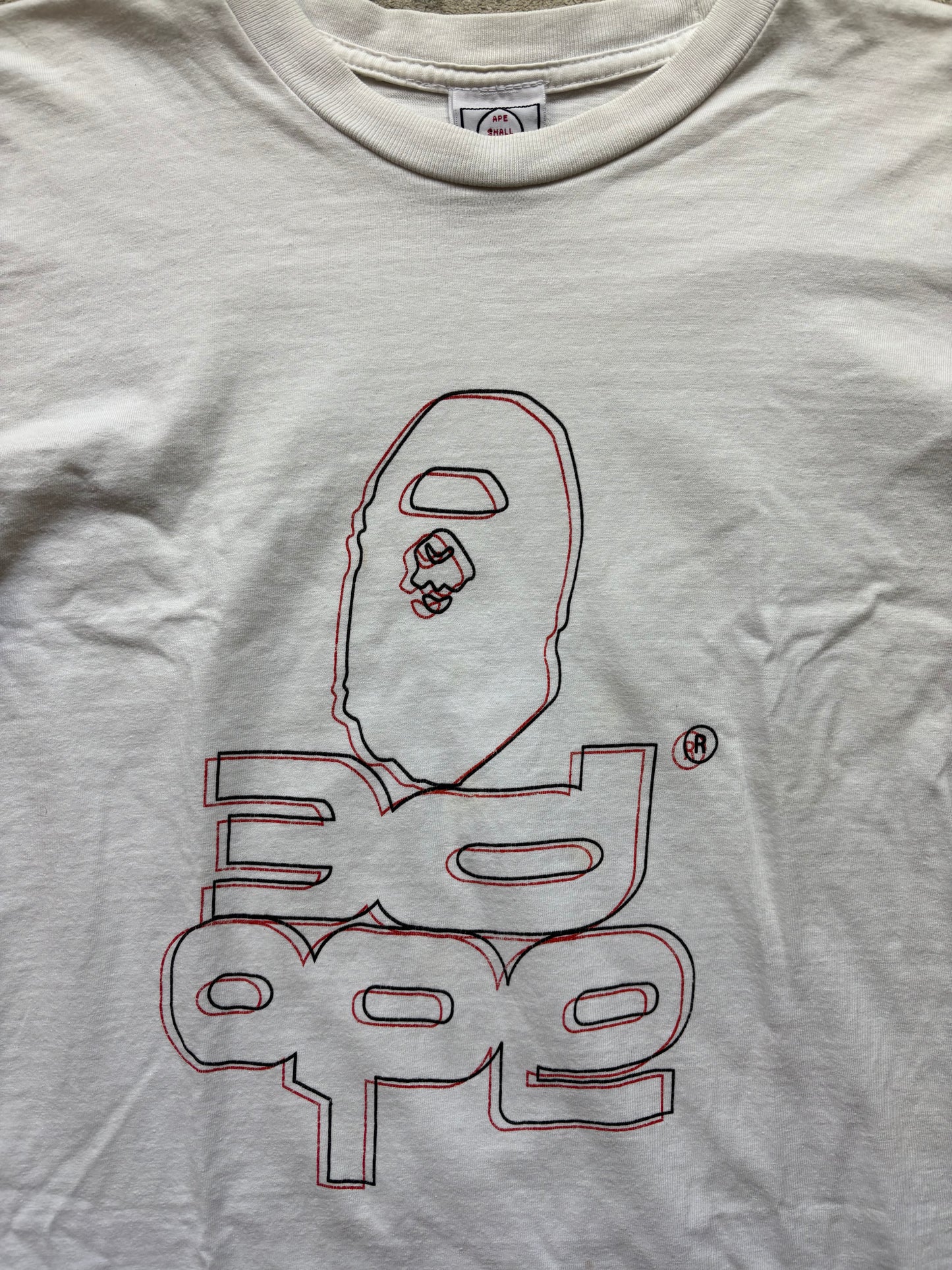 BAPE WHITE T-SHIRT (S)
