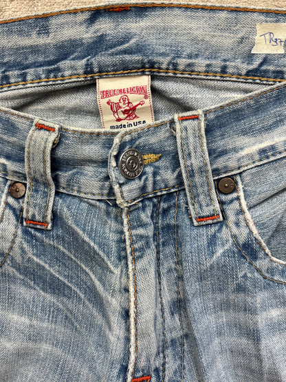 TRUE RELIGION JEANS W33 L32 #TR37