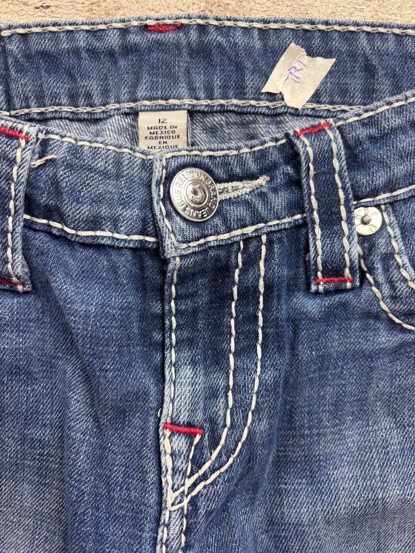 TRUE RELIGION JEANS W24 L30 #TR1
