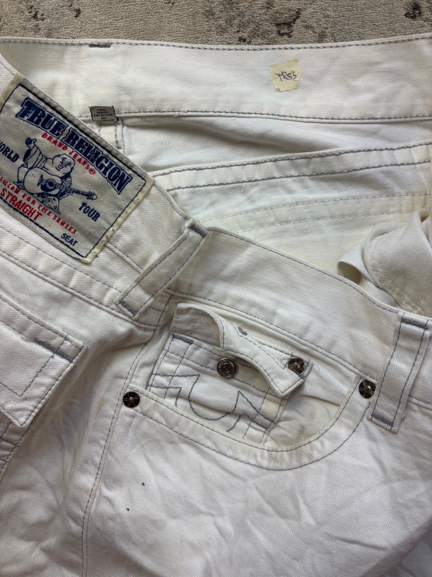 TRUE RELIGION JEANS W38 L32 #TR53