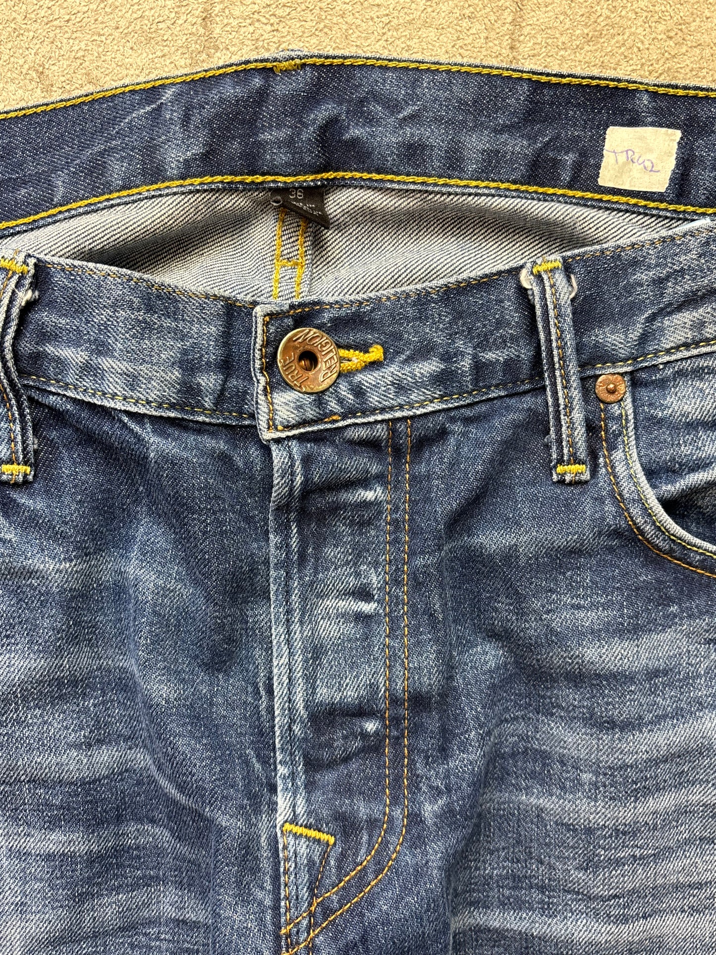 TRUE RELIGION JEANS W36 L32 #TR42